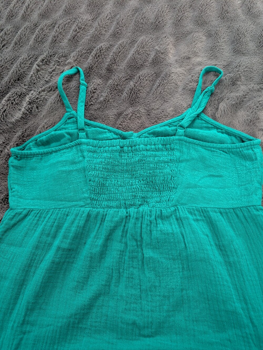 Universal Thread Green Tiered Button-Front Maxi Dress - Picture 6 of 6
